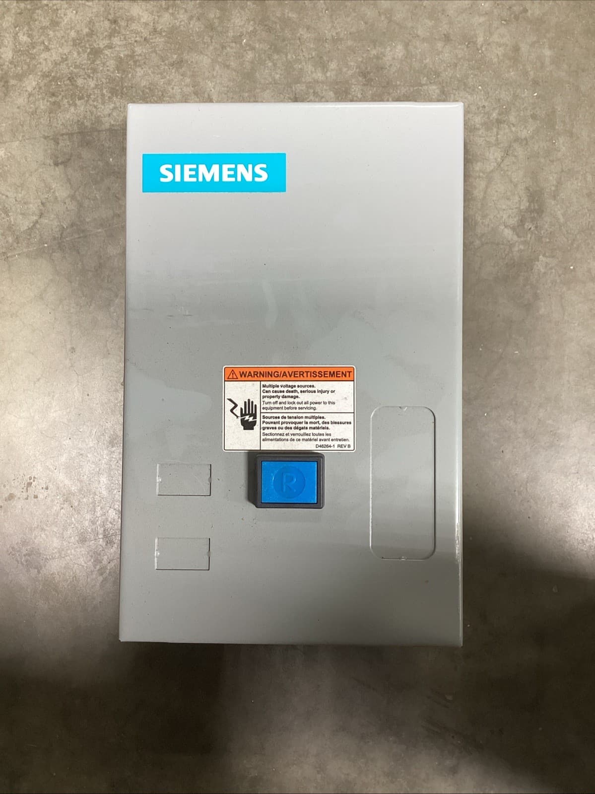Siemens 49EC14EB110705R Heavy Duty Non-REVERSING Enclosure NOS 3