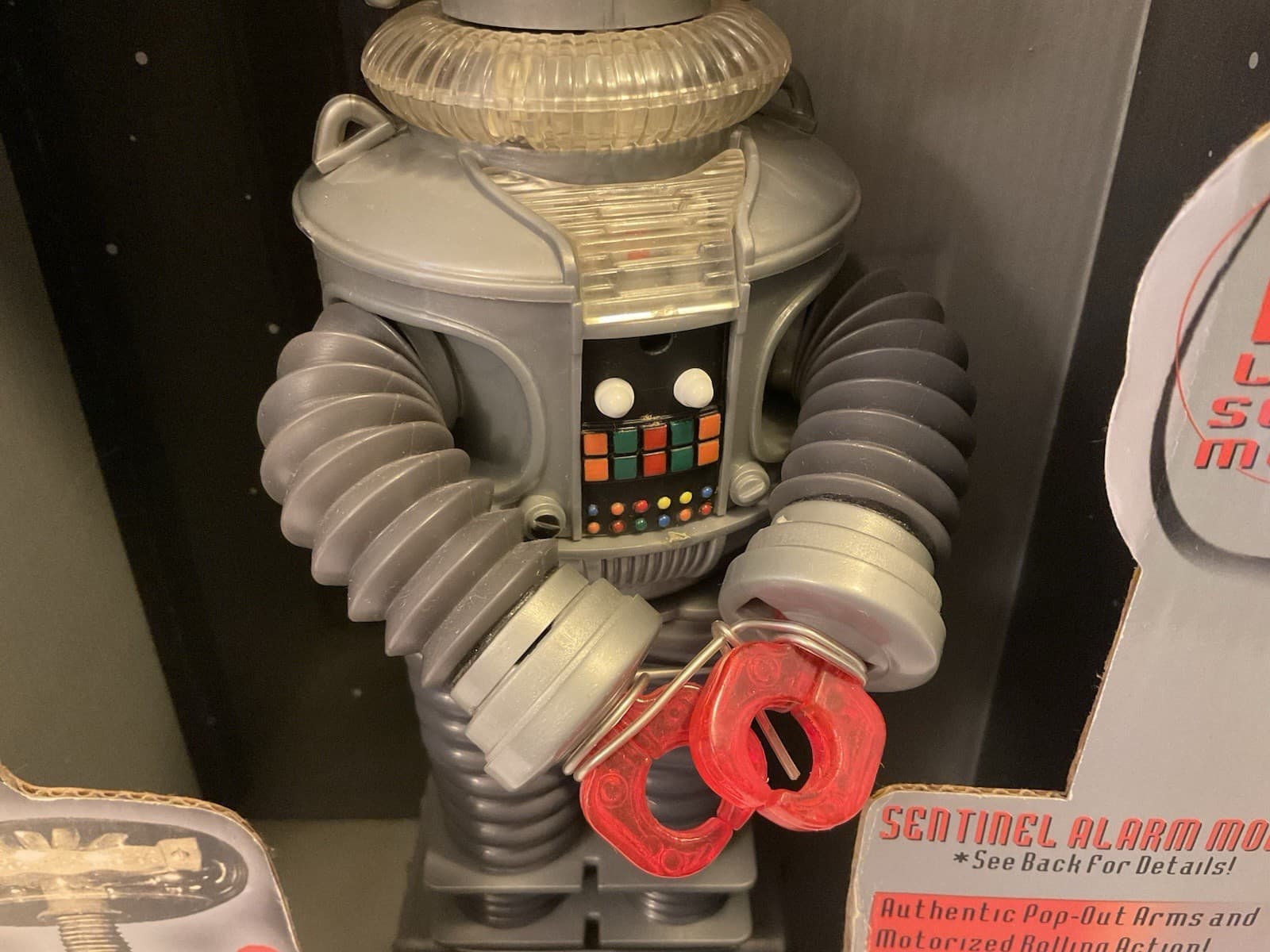 RARE LOST IN SPACE ROBOT B9 BY TRENDMASTERS 1997 TESTED & WORKING NEW IN BOX 4