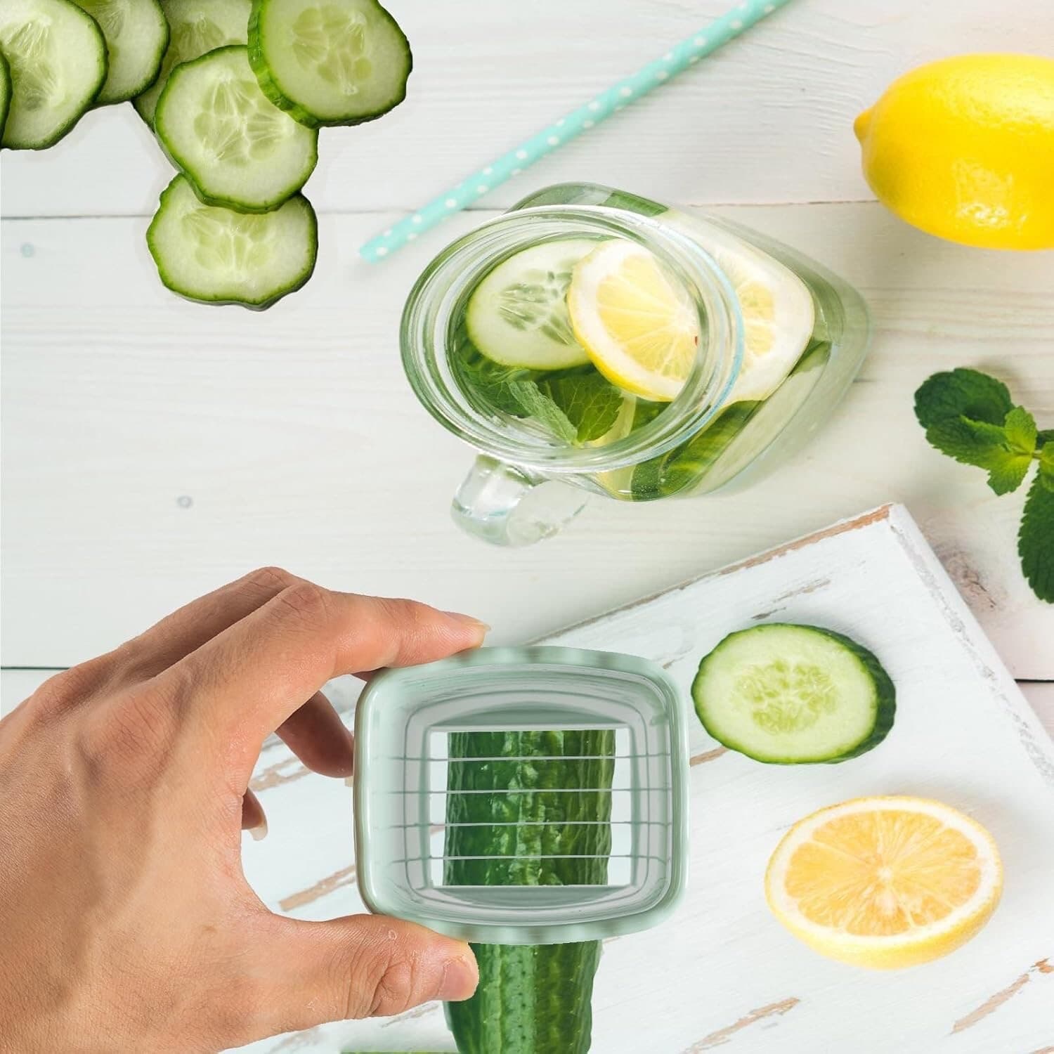 3-PCS Cup Slicer Strawberry Slicer- Cup Fruit Slicer, Egg Slicer, Banana Slicer 3