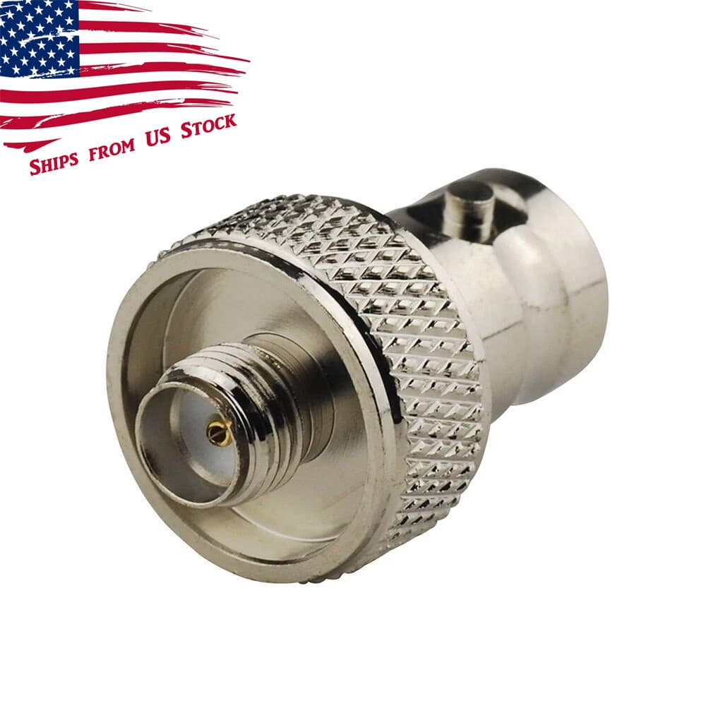 SMA Female Jack to BNC Female Jack RF Coaxial Adapter Connector