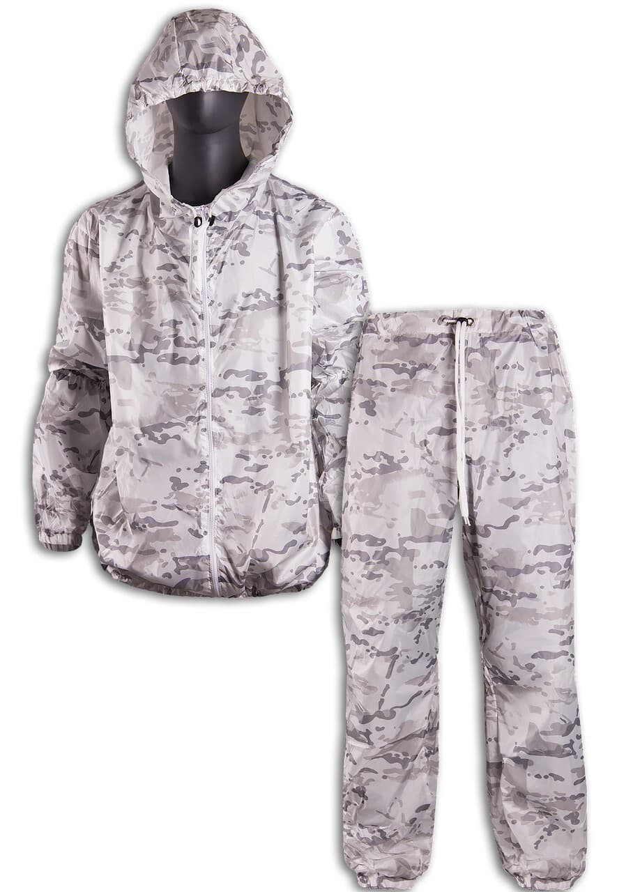 Snow Camo multicam Alpine suit Winter Camouflage airsoft military White masking 2