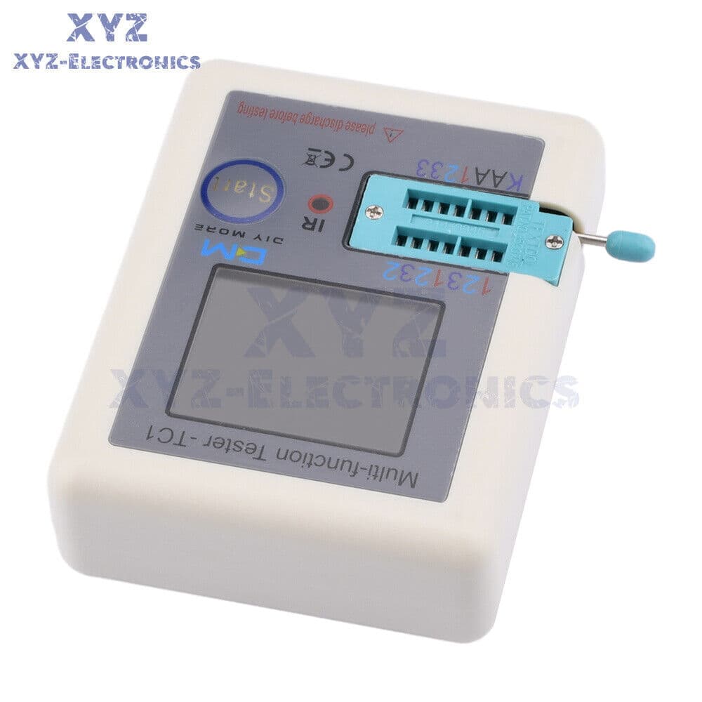 LCR-TC1 Transistor Tester TFT Diode Triode Capacitance Meter LCR ESR NPN MOSFET 6
