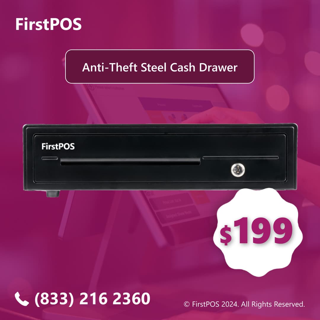 15'' Touchscreen POS Cash Register Till System  Restaurant Café Bar 5