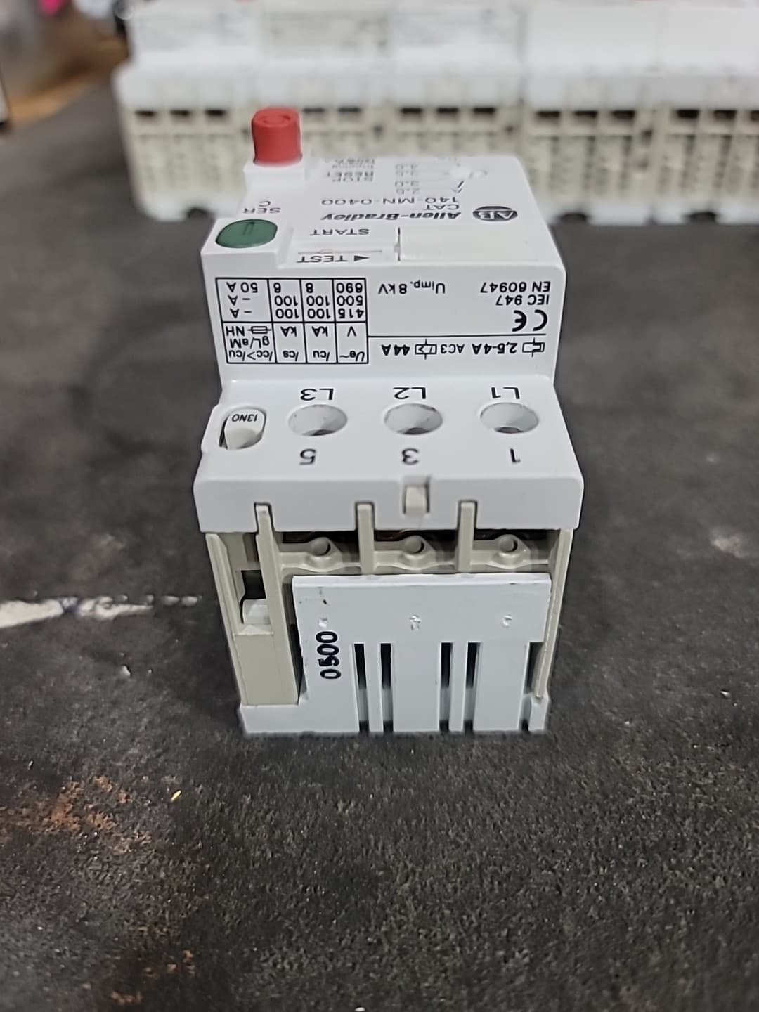 Allen Bradley 140-MN-0400 Ser C CAT Manual Motor Starter-NOS 3