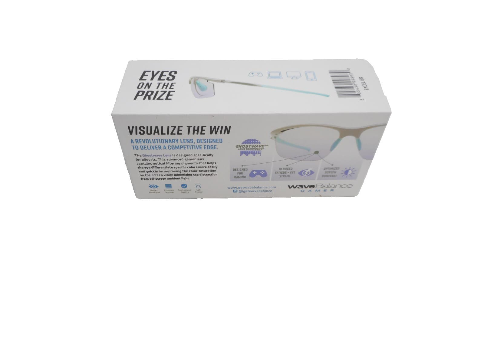 Wavebalance EXCEL GR Excel-Professional Series Gaming Glasses - Grey 2