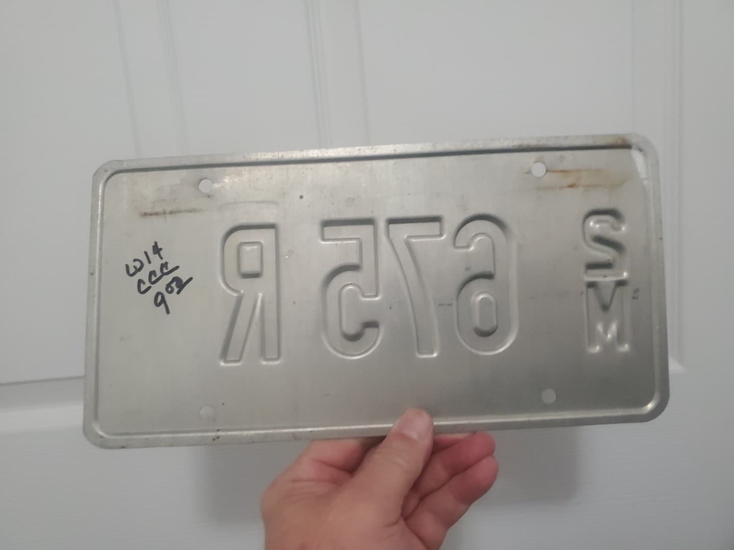  Scenic Idaho Famous Potatoes Trailer License Plate 1992 Expired 2M 675 R 2