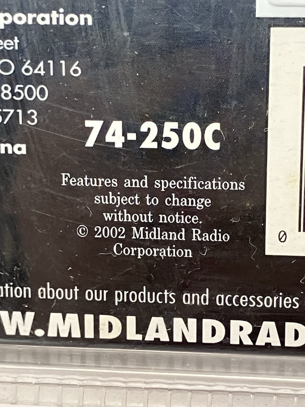 Midland 74-250C Handheld NOAA All-Hazard Radio With Weather Alert 7 Channels  6