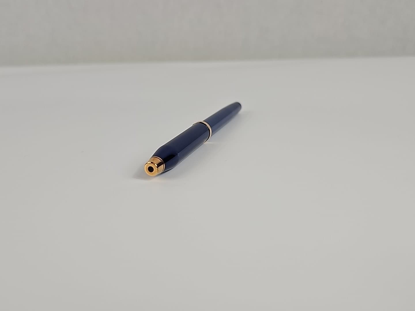 Cross Century II Fountain  Lavender Blue Lacquer Rose Gold Trim (F Fine) USED 5