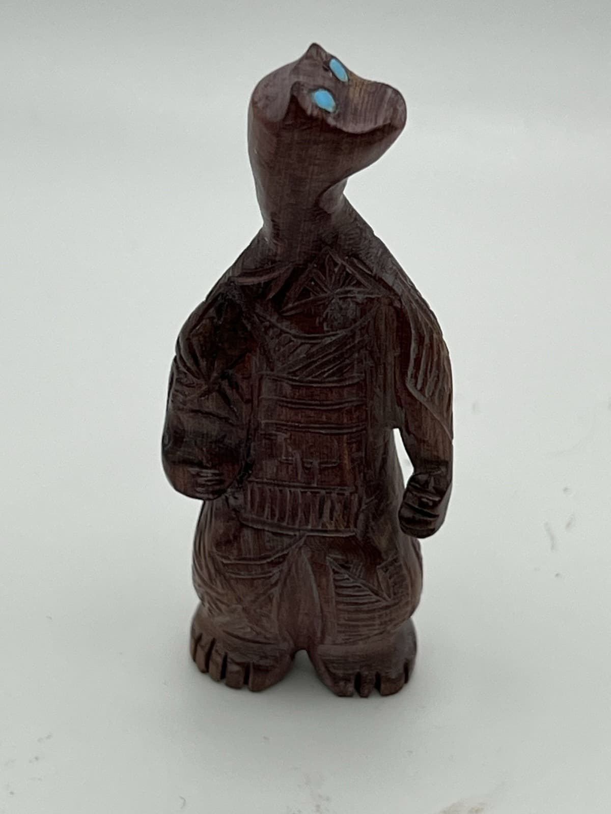 Zuni Bear Fetish by Jeff Yunie Gifts Cedar F4394