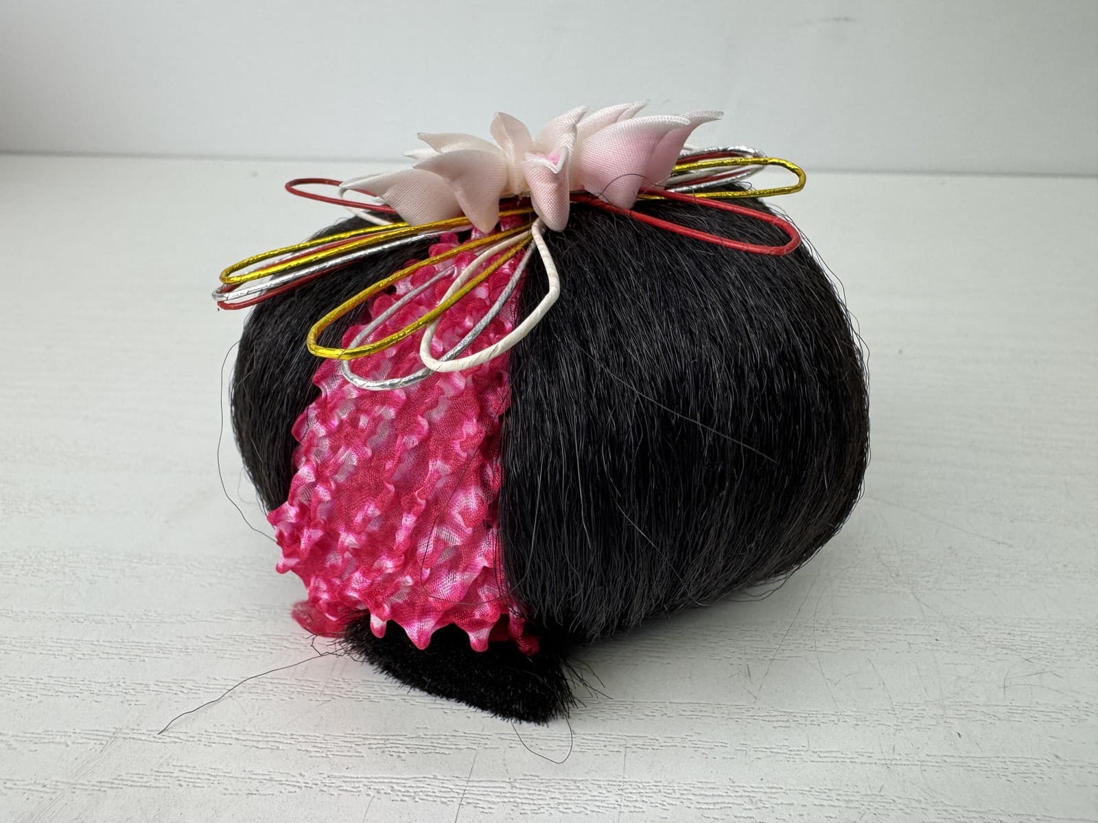 Y9681 KANZASHI Hair stick accessory ornament hairpin box Japan antique kimono 2