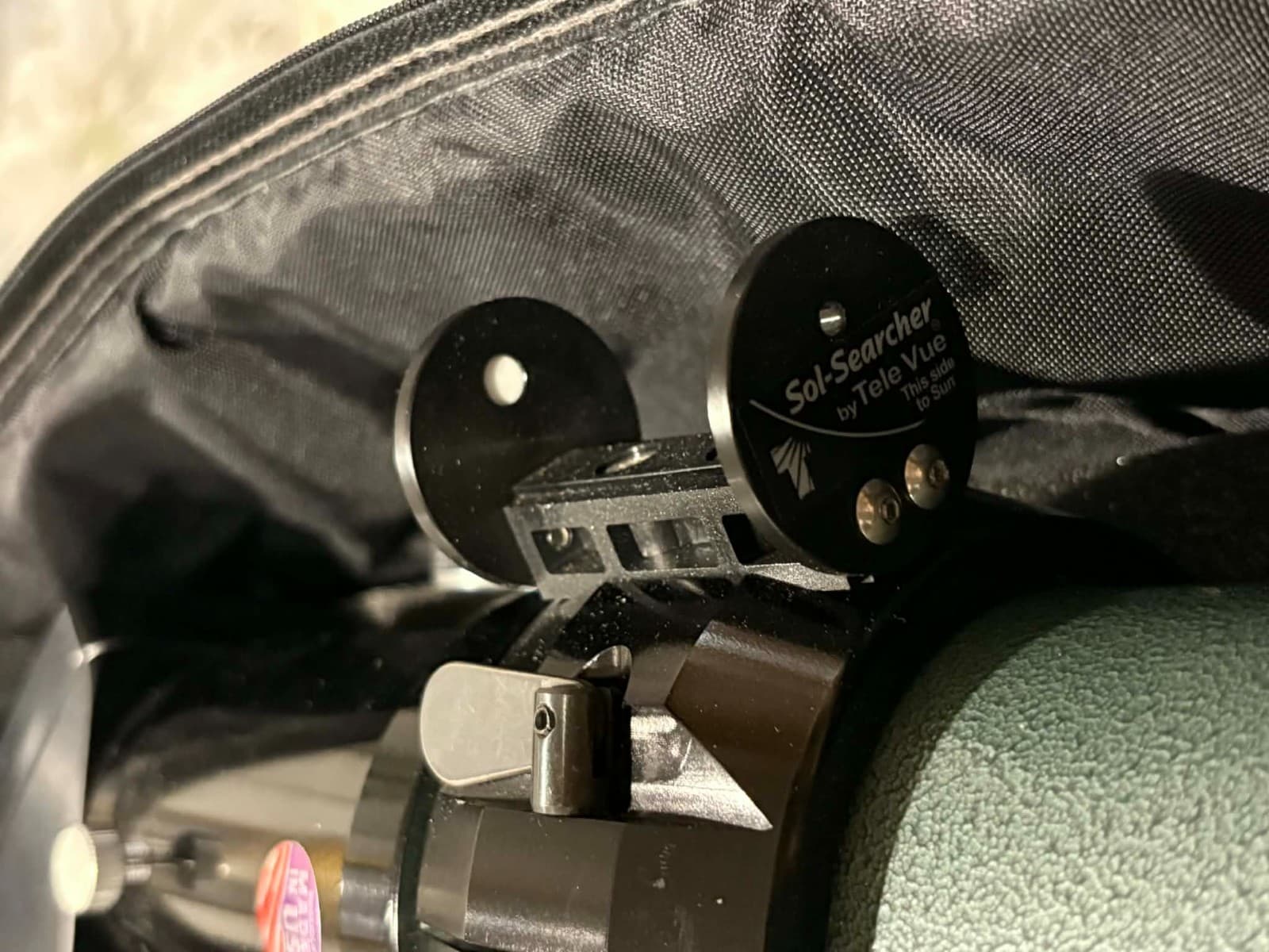 TELEVUE PRONTO TELESCOPE 6.8FL 70MM - SOLAR FILTER, SOL SEARCHER, DOVETAIL WEDGE 6