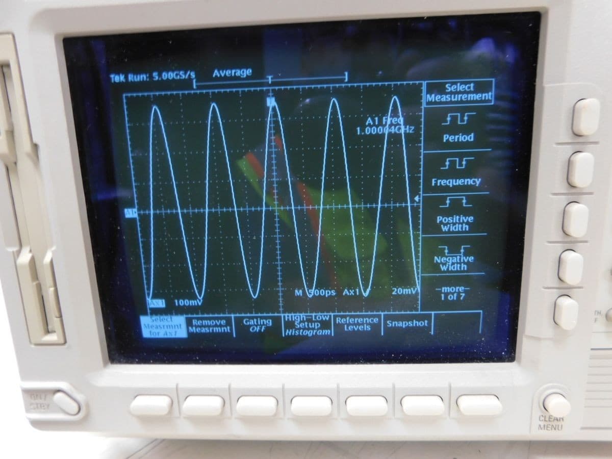 TEKTRONIX TDS680B DIGITAL REAL TIME OSCILLOSCOPE 2CH+2AUX, 1GHZ, 5GS/S,OP.13 1F  6
