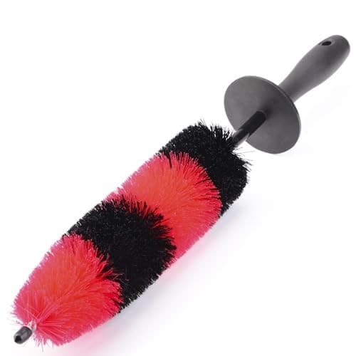 Wheel Rim Brush, Soft Bristle Long Car Tire Detailing Washing Tool for Exhaust  2