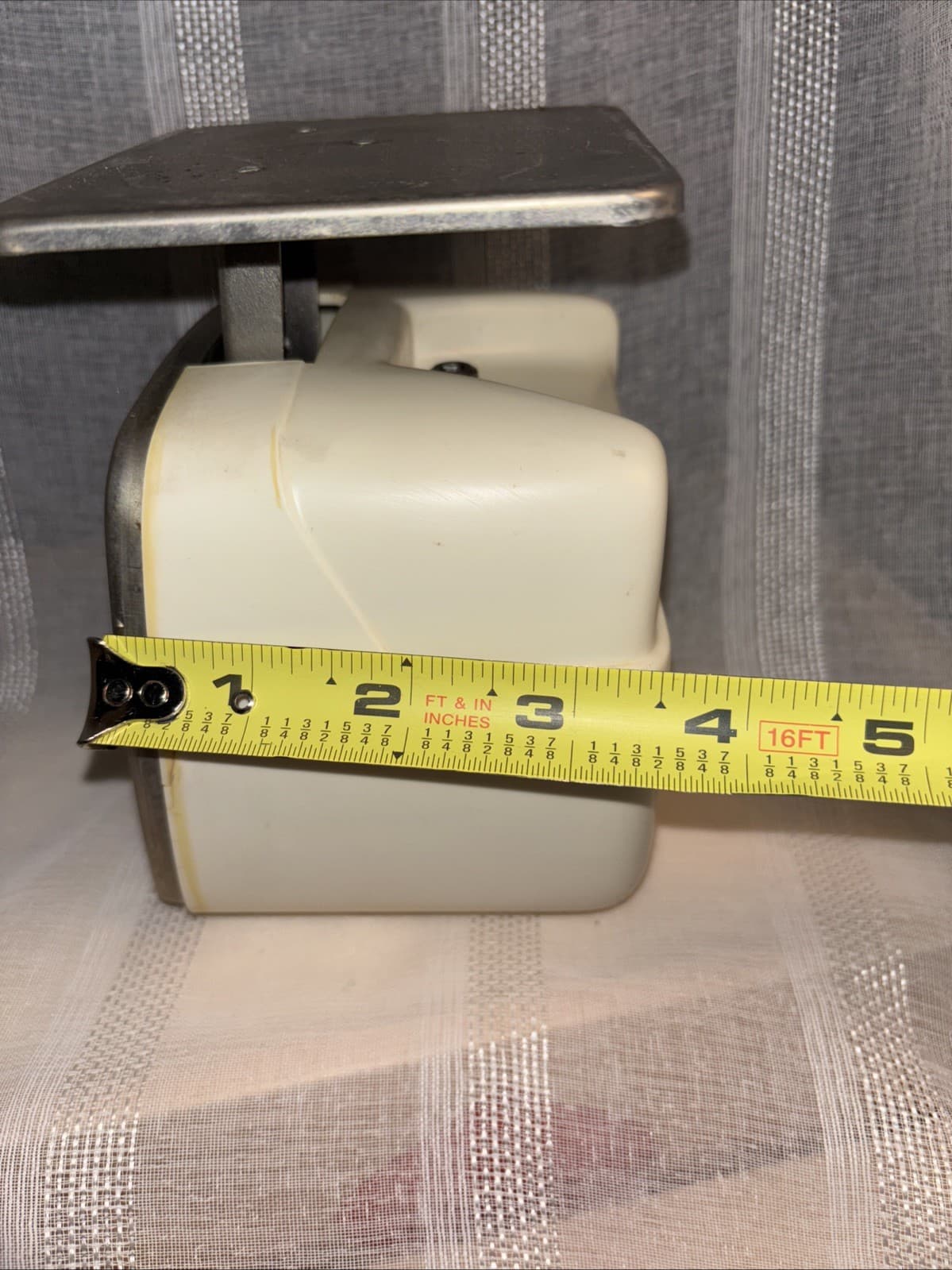 Vtg Pelouze Junior Portion Controller Scale 1 Lb. Capacity By 1/4 oz Model Z16 3