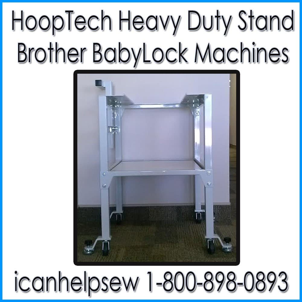  Heavy Duty Embroidery Machine Stand Brother PRS100 Babylock Alliance New 2