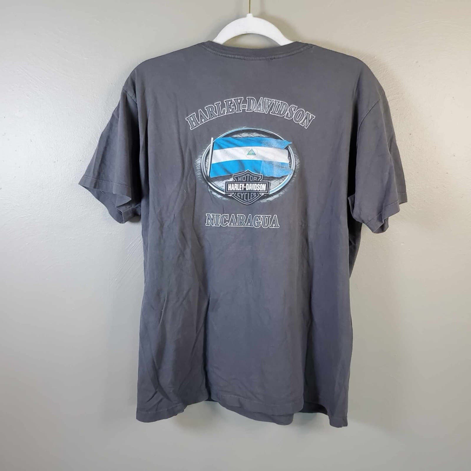 Harley Davidson T Shirt Nicaragua Large L