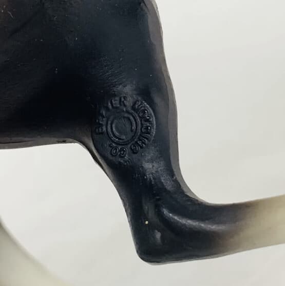 Breyer Paddock Pals Horse Dark Brown Feather-Look Design on Face 6" x 7" Vintage 6