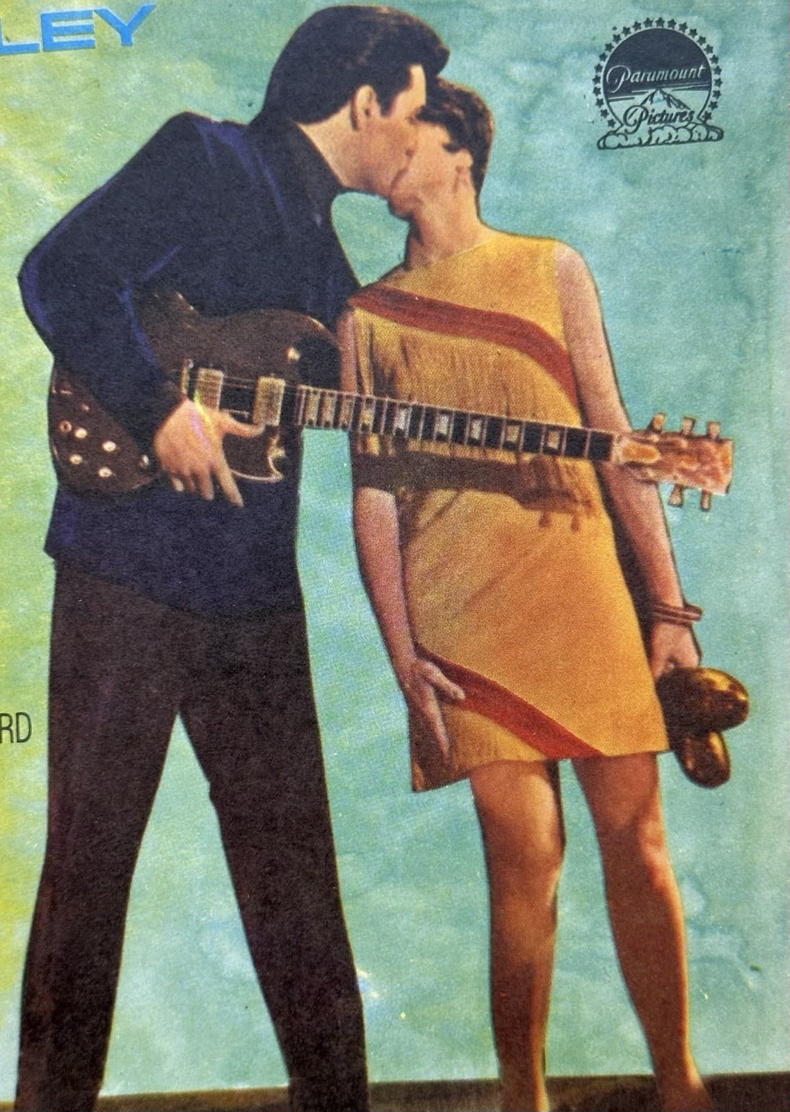 ELVIS PRESLEY EASY COME EASY GO PAT PRIEST MEXICAN LOBBY CARD 1967 5