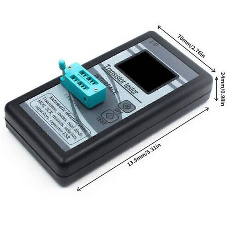 Digital Transistor Tester,M328 Multi-functional Capacitance Resistance Meter 2