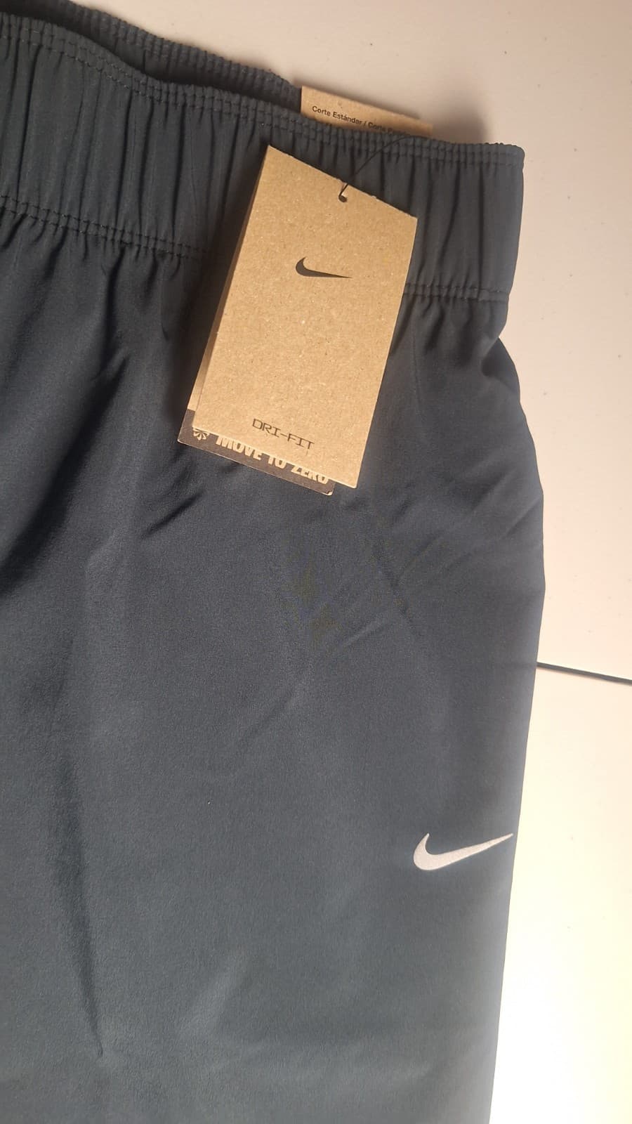 Nike Fast Dri-Fit Running Pants Women's Size L FB7029-010 Black NWT 7/8 Length 3