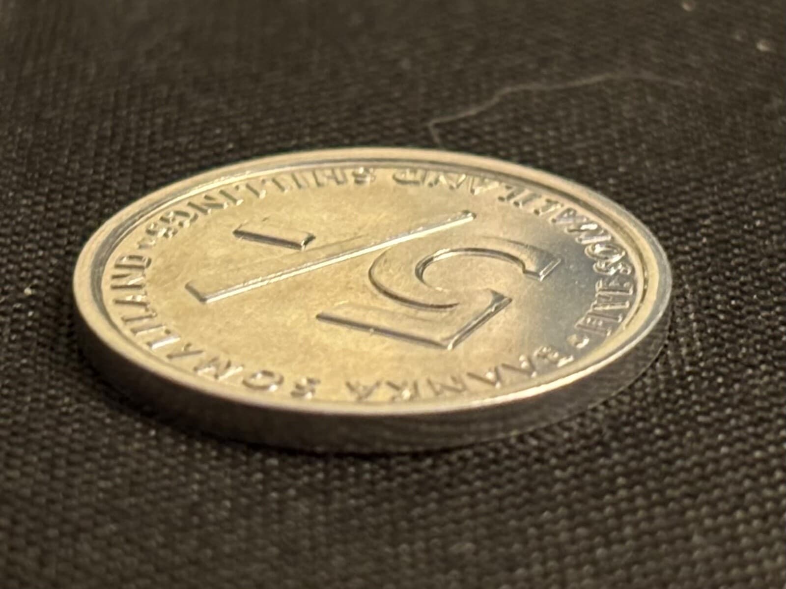 2005 Republic of Somaliland 5 Shillings Coin Elephant Baby Calf Animal Wildlife 6