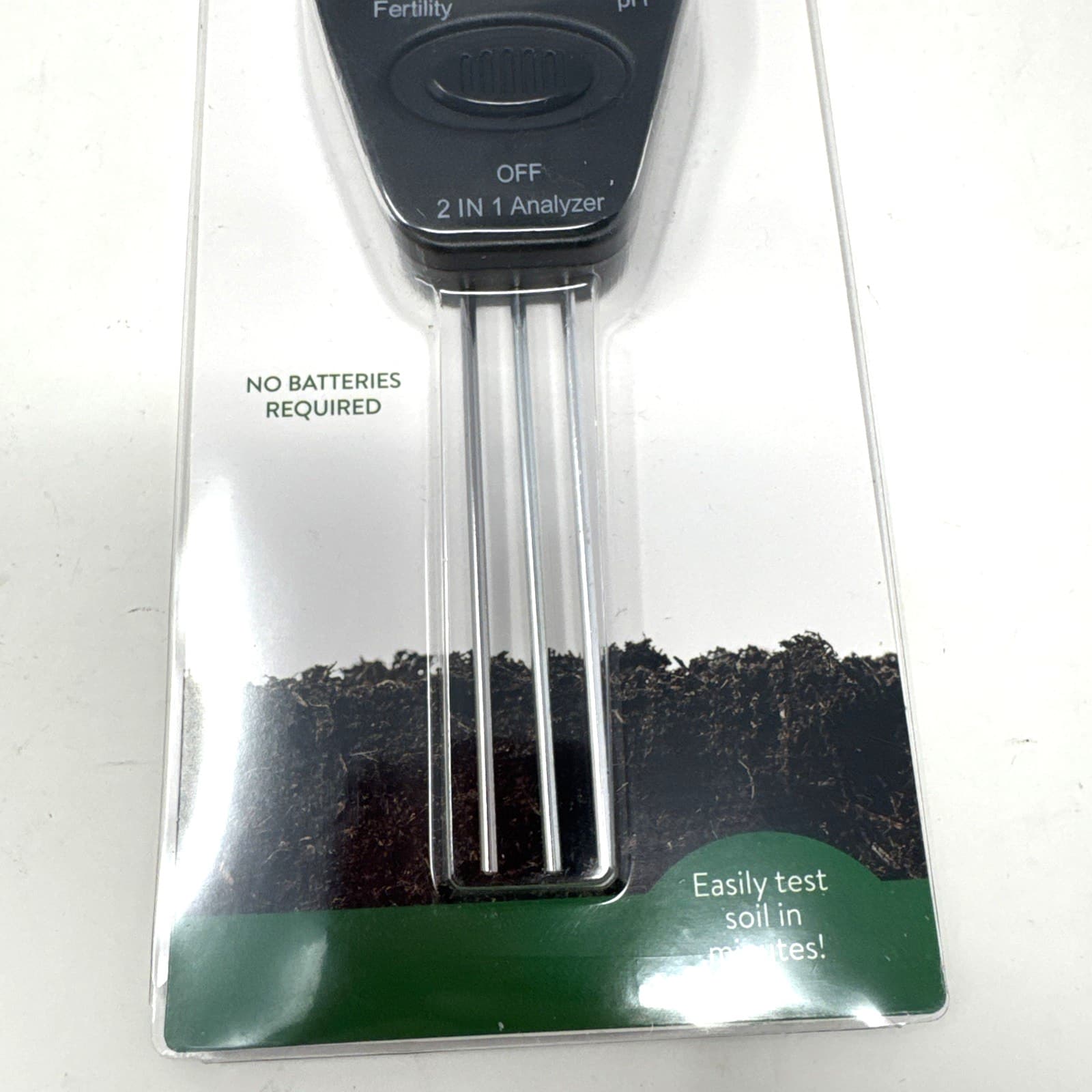 Burpee Electronic Soil Tester for pH & Fertility – No Batteries Needed New 3