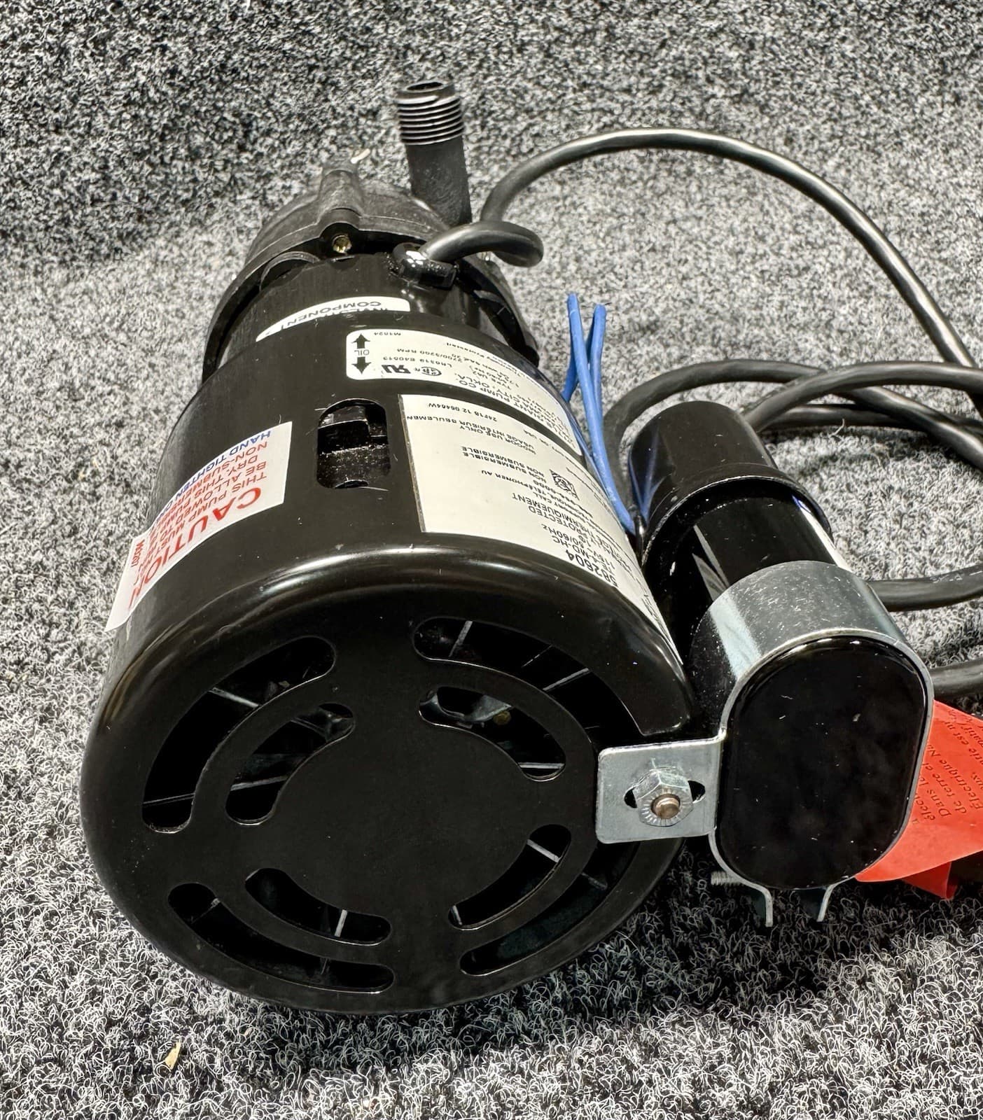 Little Giant 582604 Magnetic Drive Pump 115V AC, 1/10 hp, 1 Phase 5