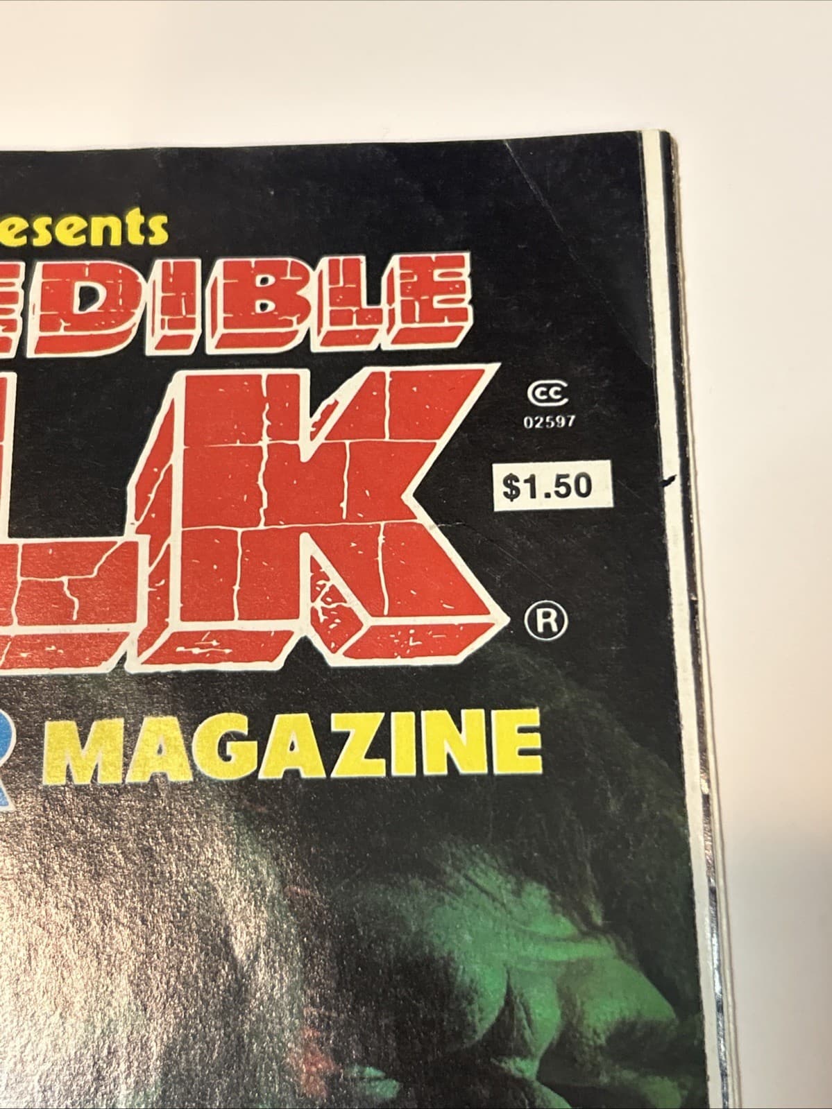 Stan Lee Presents Incredible Hulk Poster Magazine 1978 Marvel TV Fold-Out 4