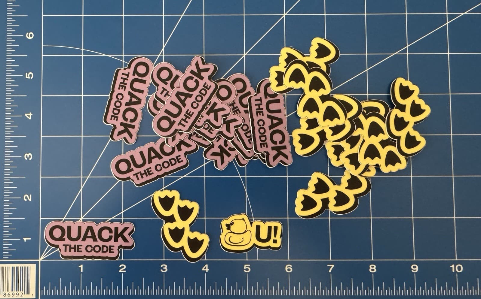 Lot 27 Quack The Code Programming Rubber Duck Debugging Code Rare Fun Sticker AI 2