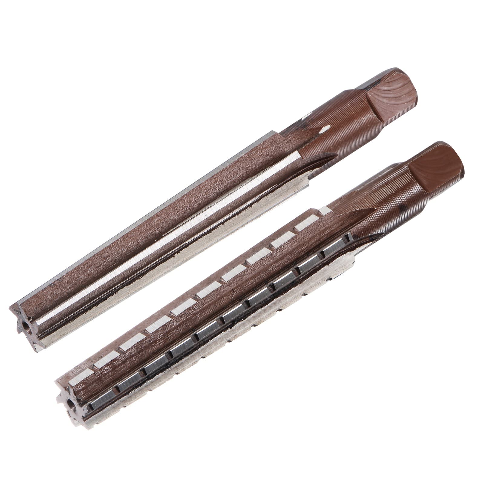 MT2 Morse Taper Reamer Coarse Finish Set H8 Alloy Tool Steel 6 Flutes 2sets 5