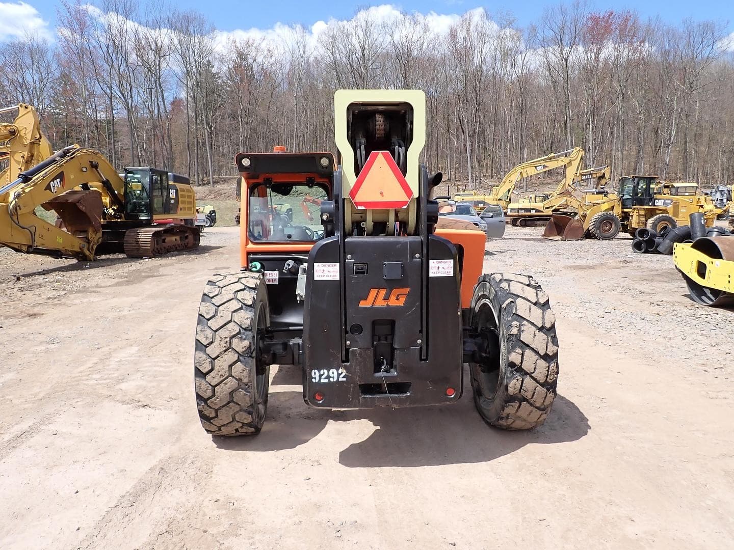 2020 JLG 1255 Telehandler LOW HOURS! EROPS A/C 12K LBS 72" FORKS 4
