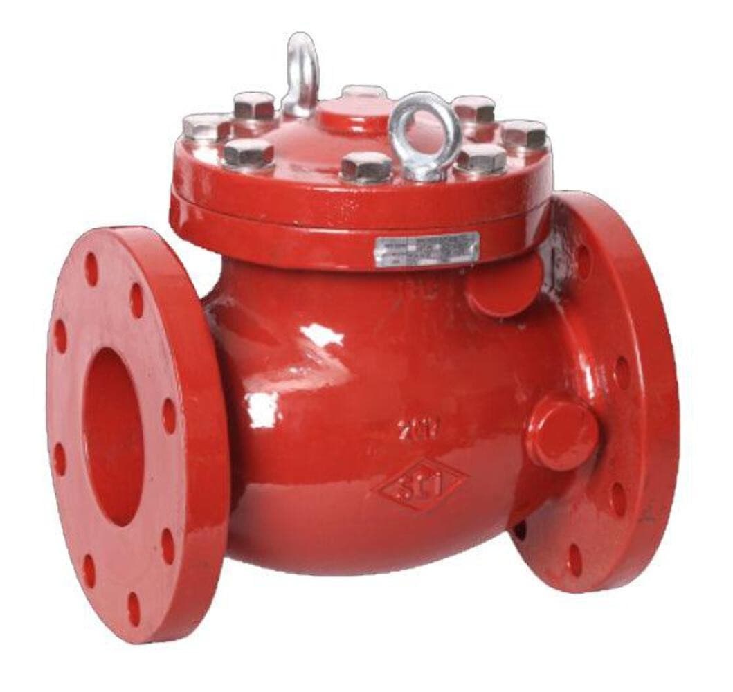 MECH CHECK VALVE, Swing, Flange x Flange, UL/FM