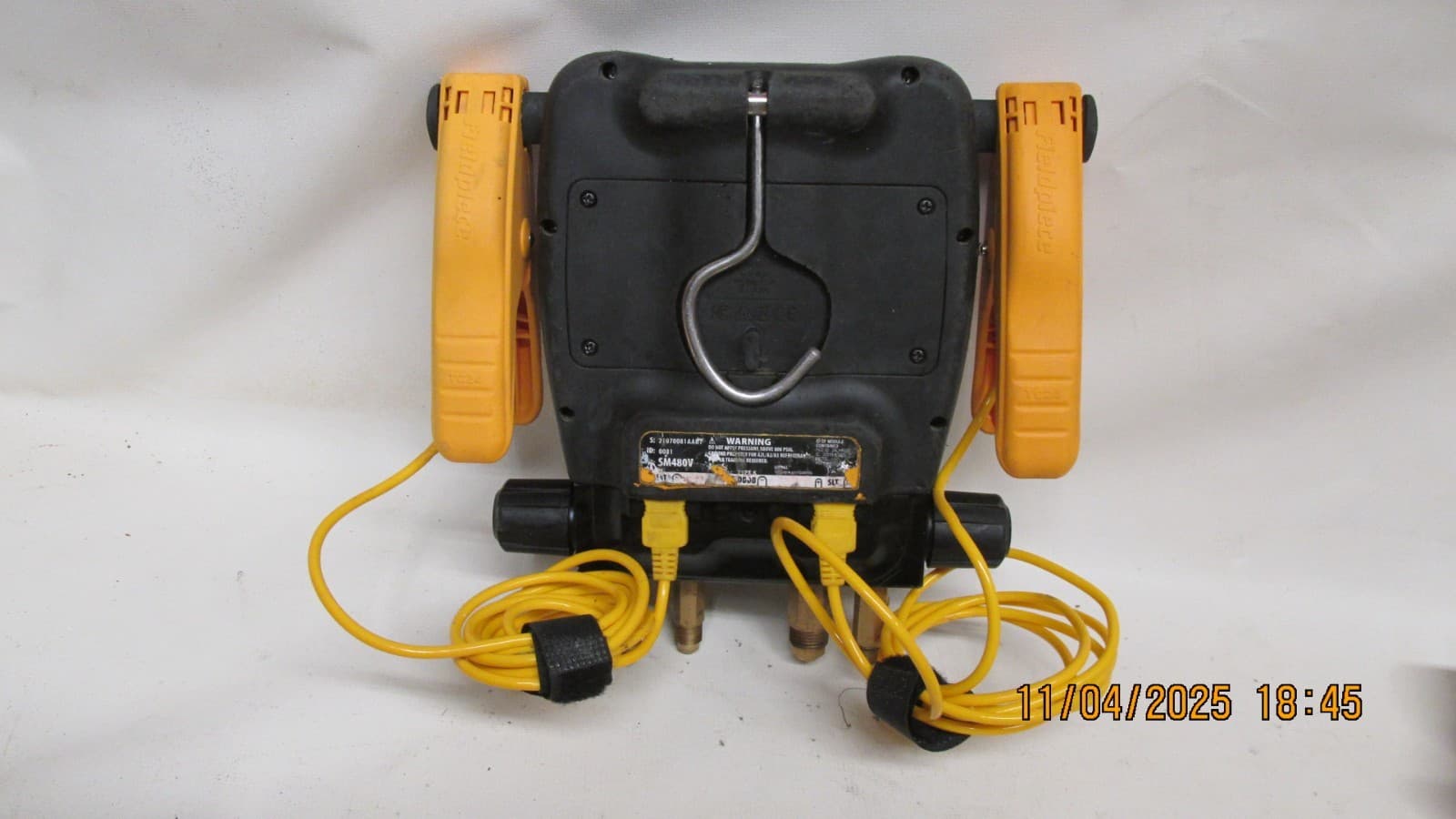 Fieldpiece sm480v 4-port sman refrigerant manifold w/ micron gauge 5