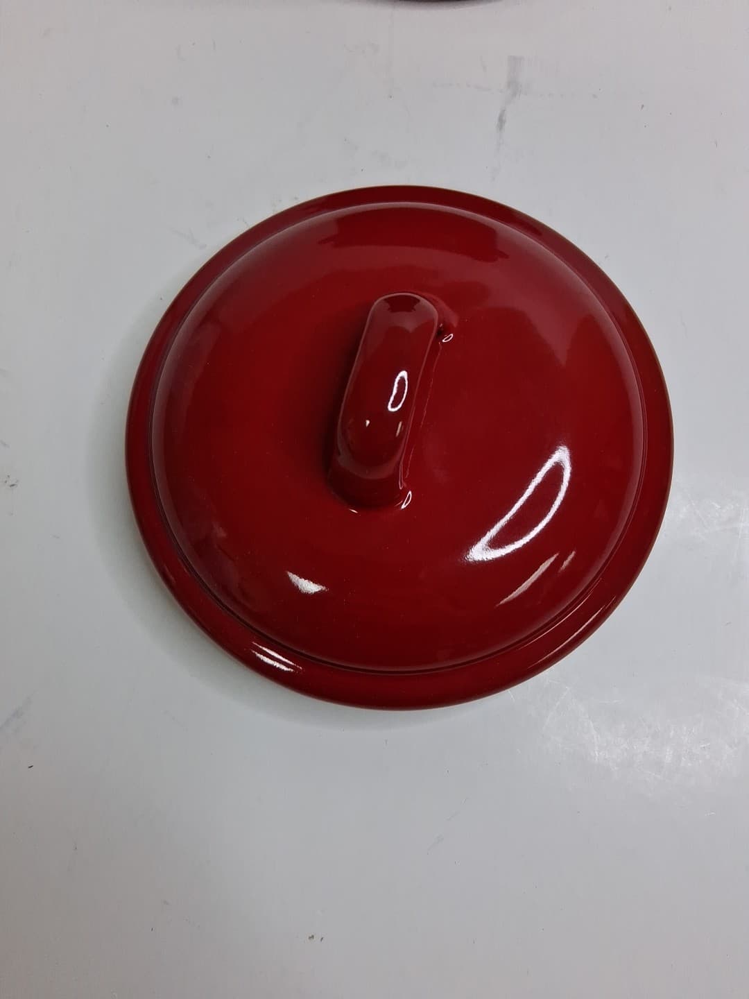 Red Vinstage Style Bacon Grease Container, Enamel, Multi-Purpose Heat Resistant  4