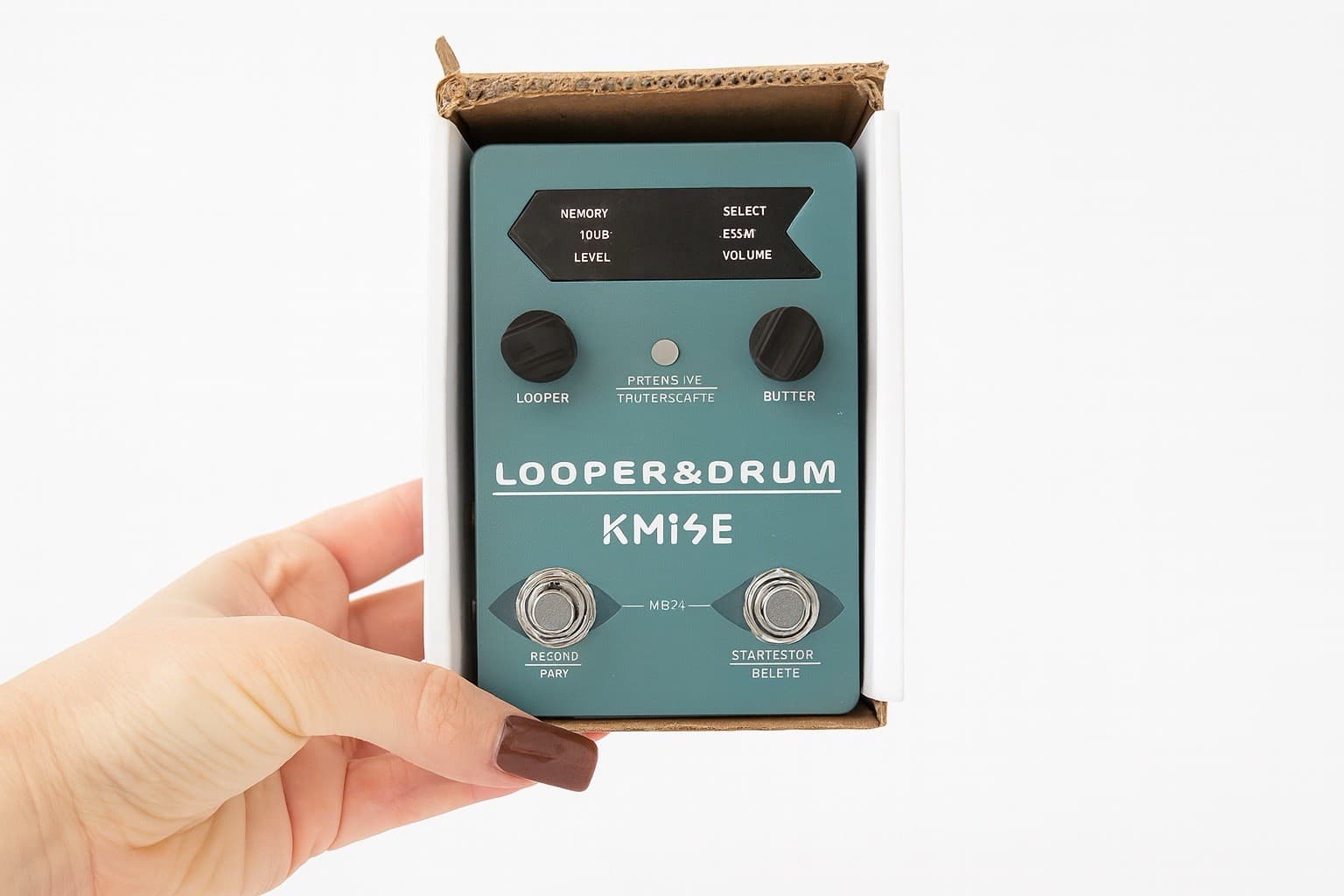 Kmise Looper & Drum Pedal Guitar Effect Loop Station – Great Condition