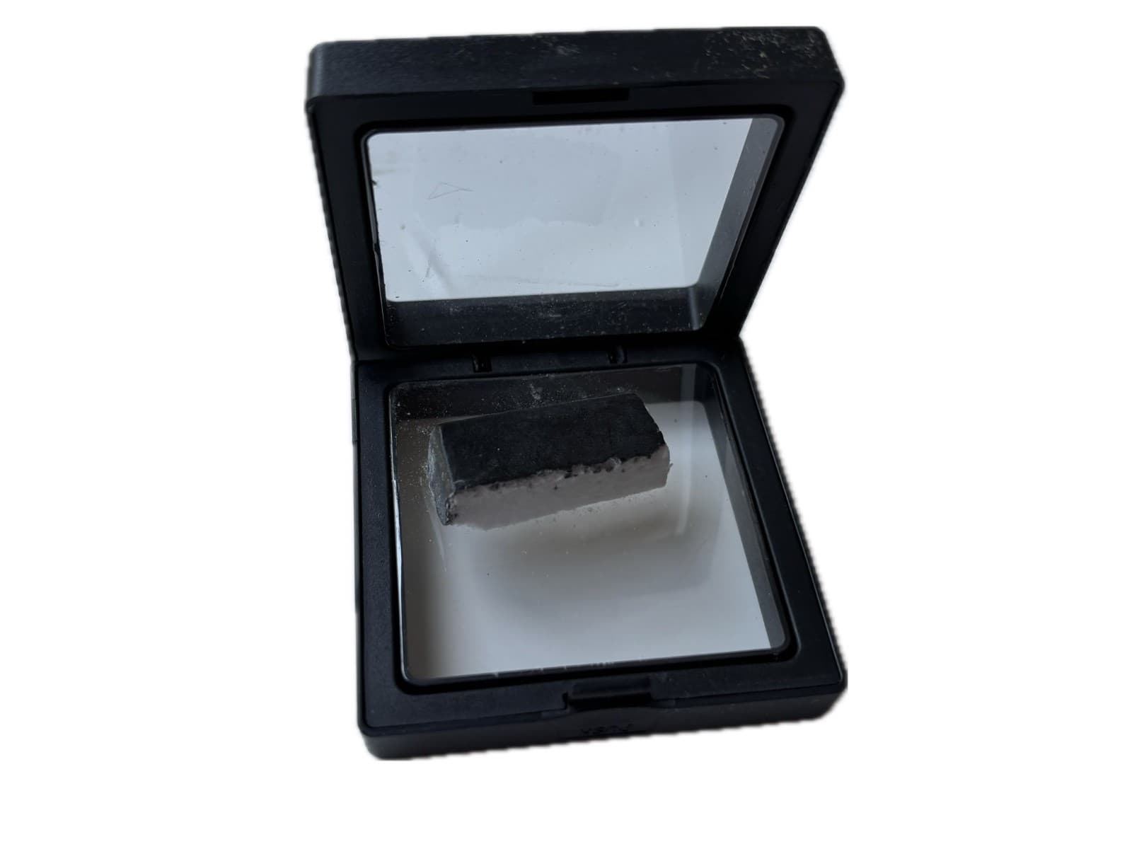 SPACE SHUTTLE  BURAN 2.01 HEAT SHIELD THERMAL BLACK TILE FRAGMENT #5 DISPLAY 3