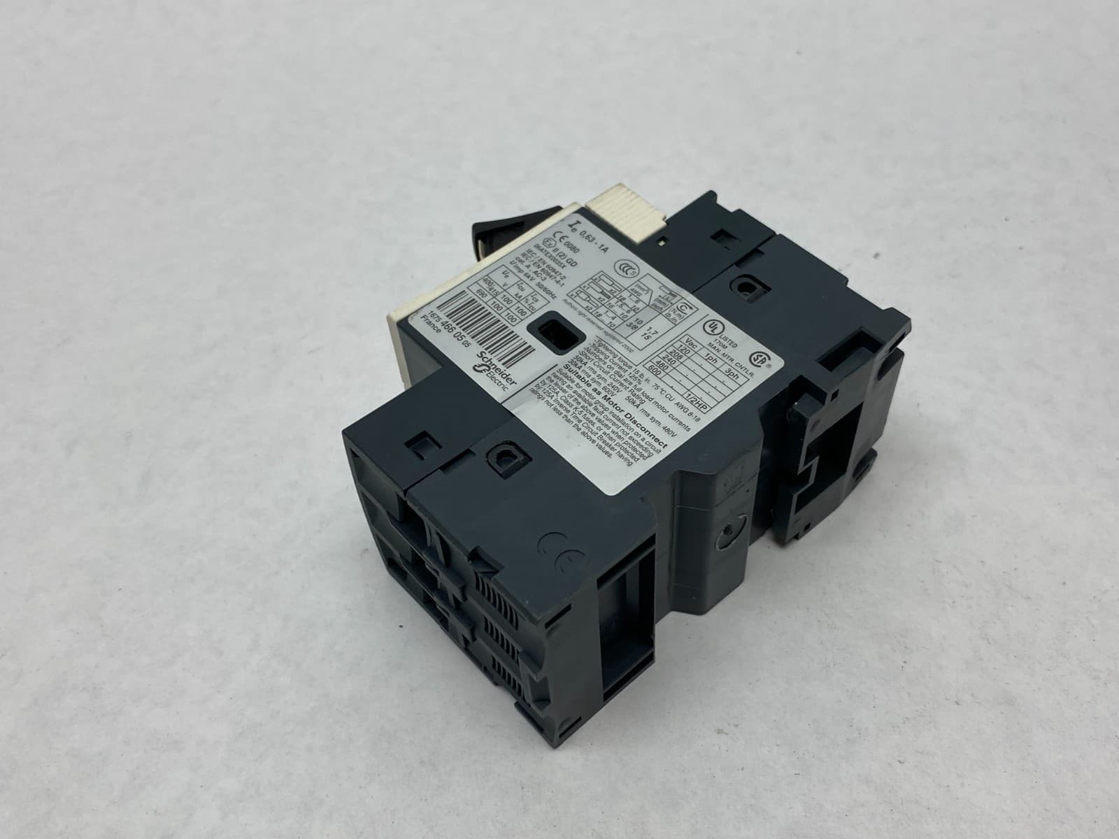 Schneider Electric Telemecanique GV2ME05 TeSys Deca Manual Starter and Protector 6