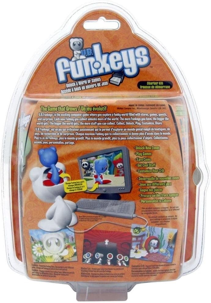 Radica UB Funkeys Starter Kit Scratch & Twinx New Sealed 2007 Gaming 2