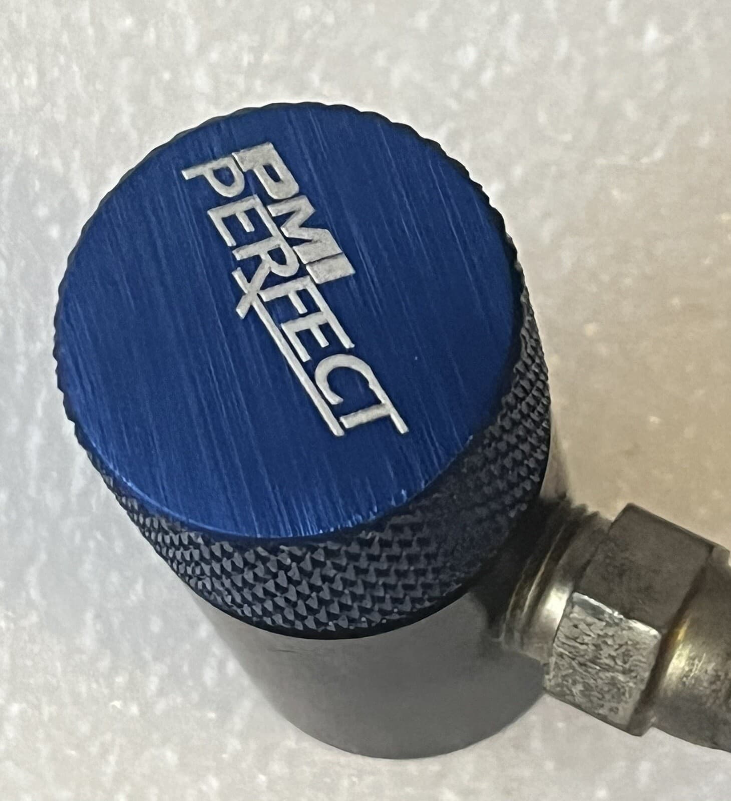 PMI Perfect Paintball Air Tank Coil Hose Quick Disconnect Remote 4