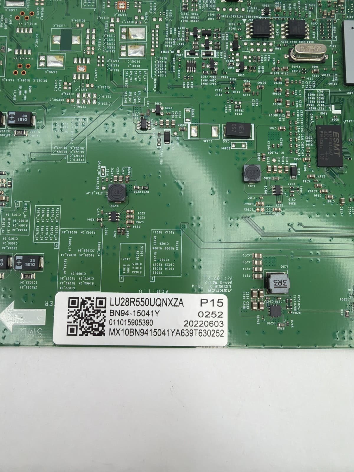 Samsung LU28R550UQNXZA 28" 4K UHD 60Hz 4ms FreeSync Gaming Monitor Main Board 2