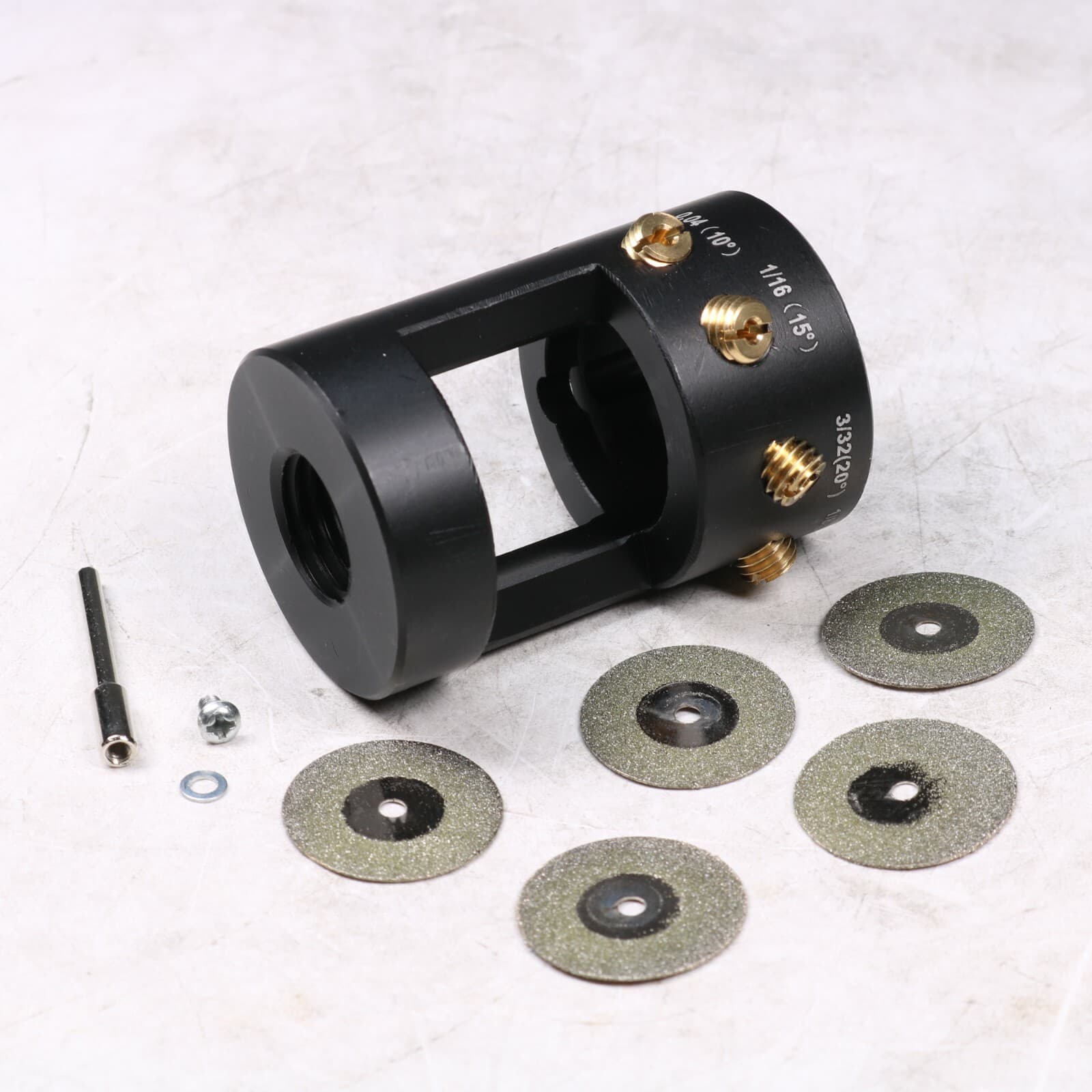 Multi-Angle & Offsets Head Tool Tungsten Grinder Sharpener TIG Welding 4