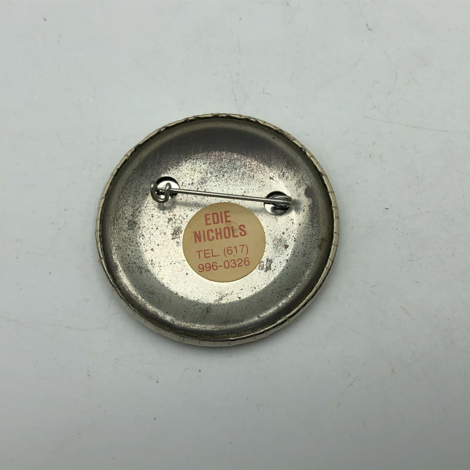 Holy Name Parish Pinback New Bedford MASS 2-1/4" Button Pin Badge Vintage 6