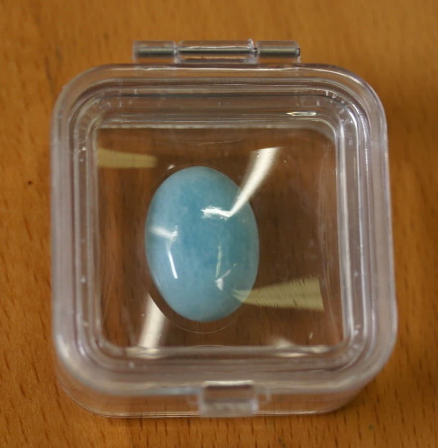 100pcs Hinged Membrane Acrylic Elastic Box 2" x 2" for Gemstones, Coins, Fragile 3