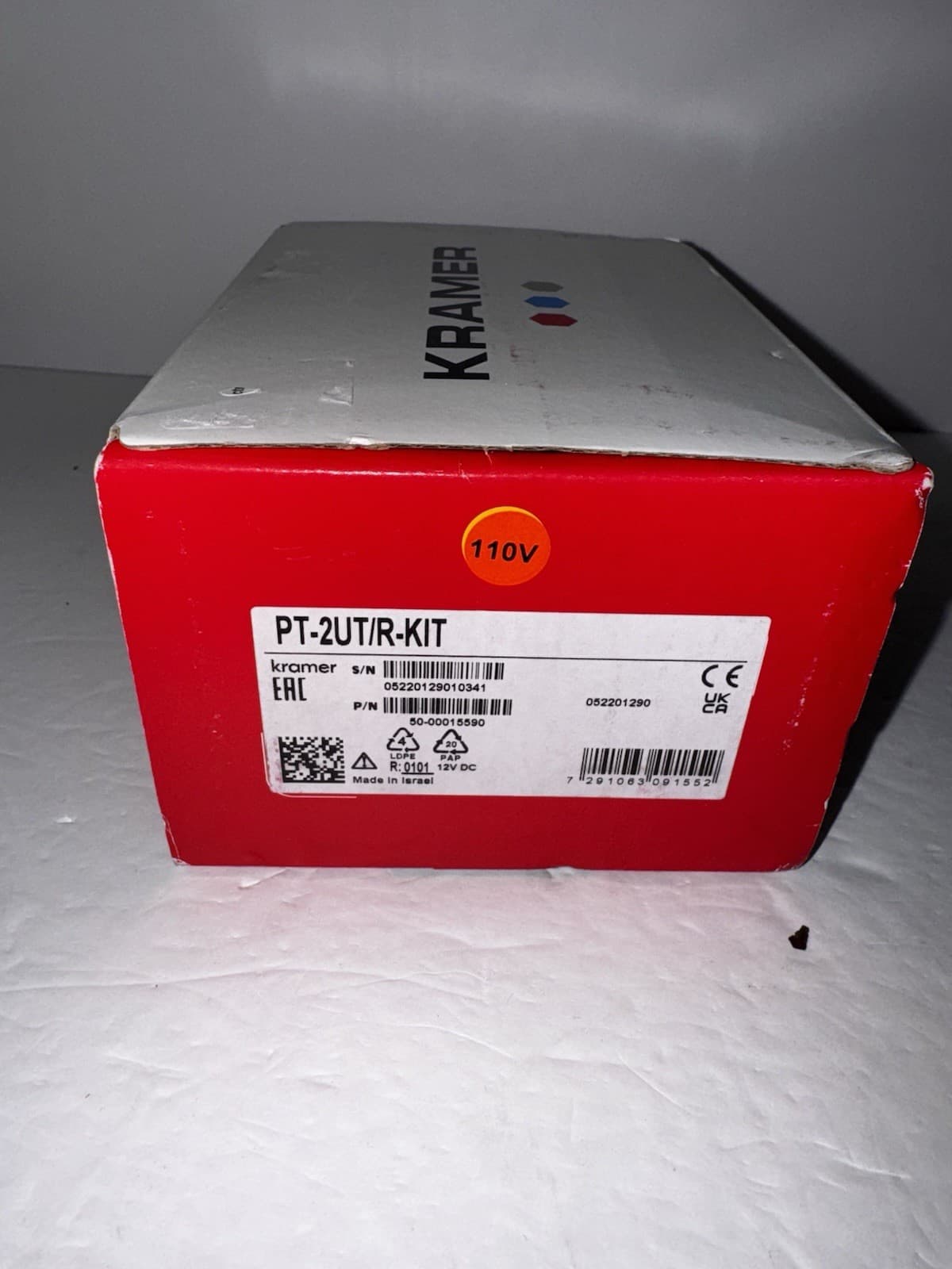 Kramer PT-2UT/R-KIT 4K HDR HDMI Compact PoC Extender over Long-Reach DGKat 2.0 3