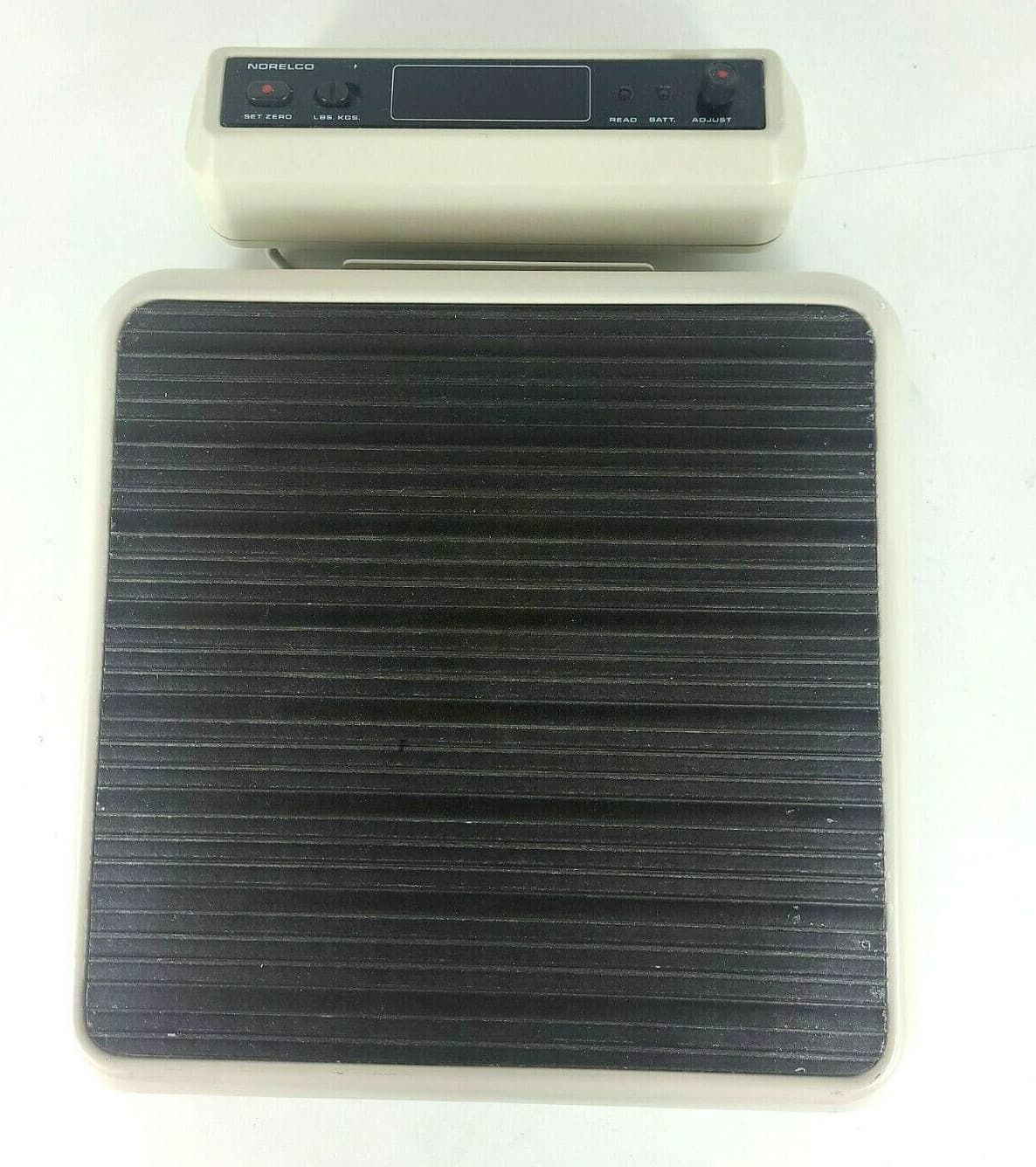 Vintage Norelco Healthcare Deluxe Electronic Digital Scale ~ HS10 3