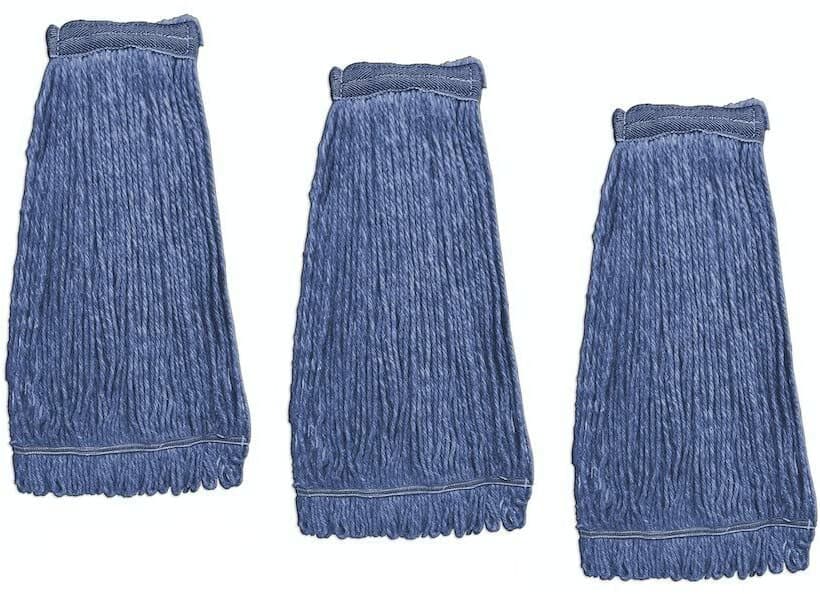 Bison Life Kleen Handler General Cleaning Replacement Mop Head Lot Of 10 6