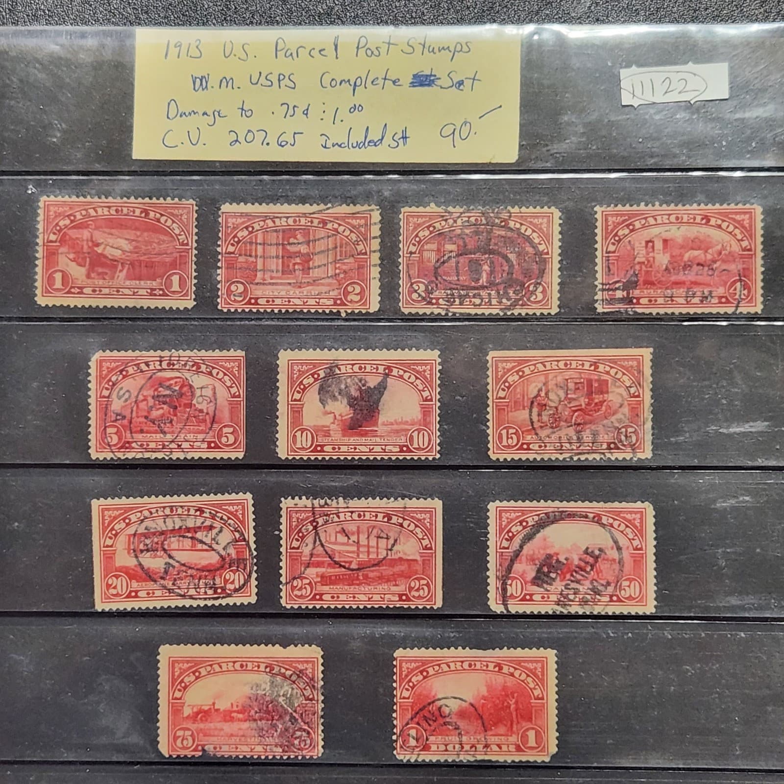United States Parcel Post and Special Handling Sets - CV $200 - Lot #11122 2