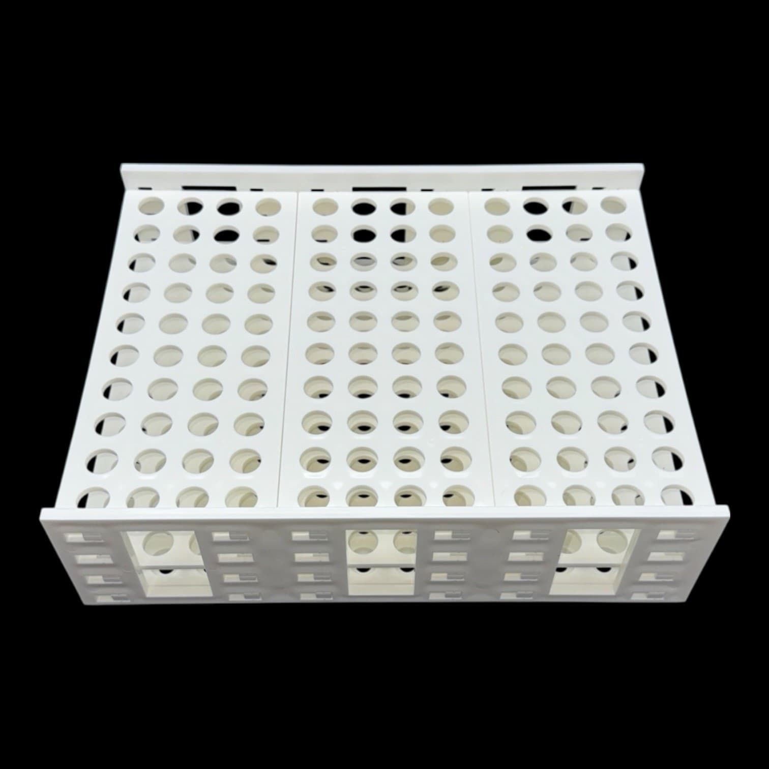 Plastic Laboratory Test Tube Rack 120 Holes 2