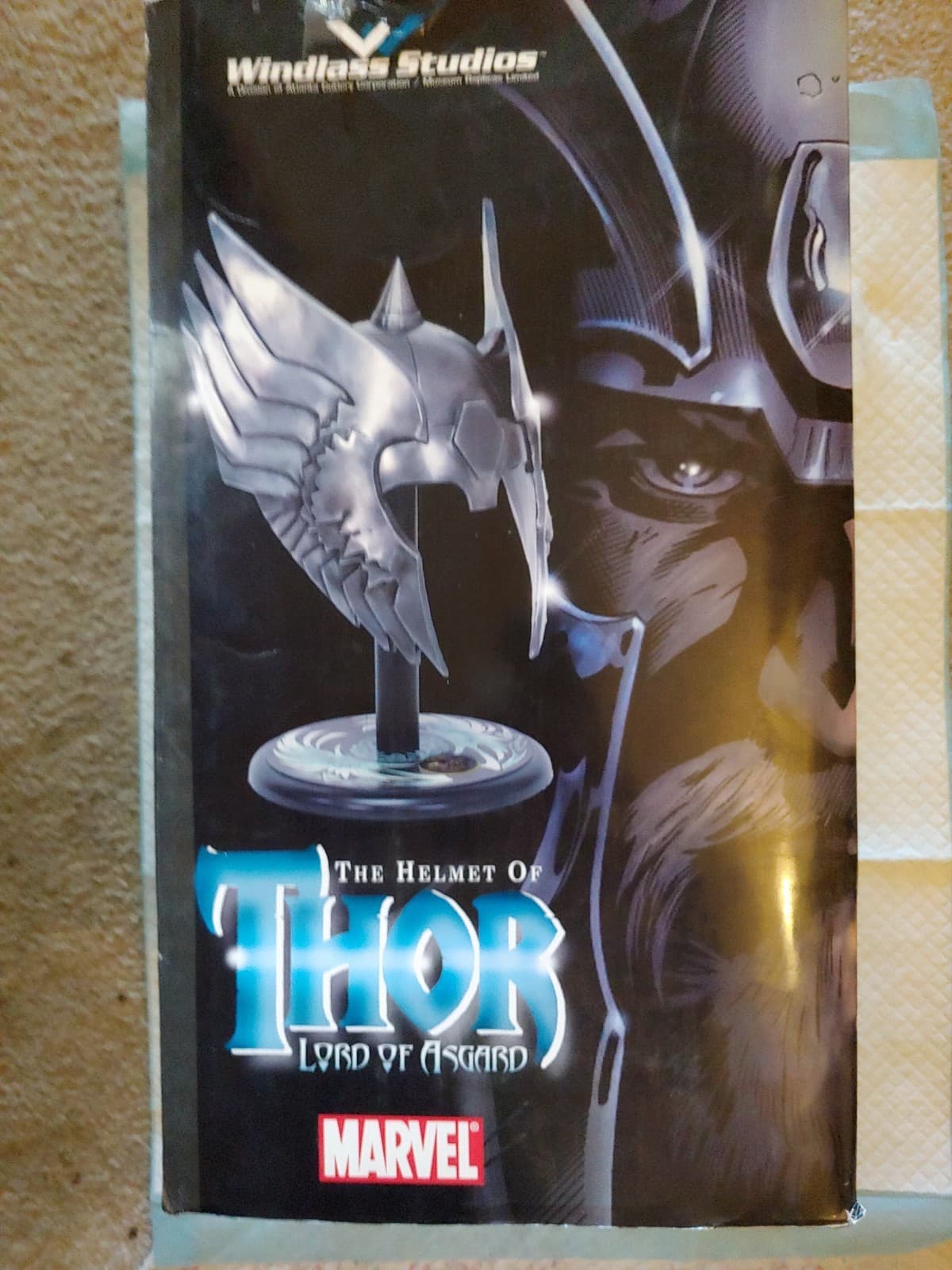 HELMET OF THOR LORD OF ASGARD WINDLASS STUDIO STEEL REPLICA 2