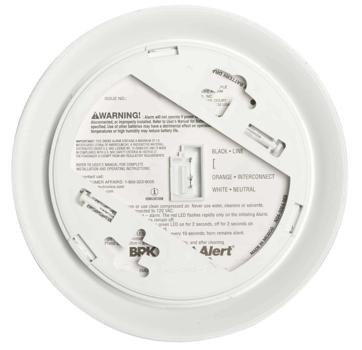 NEW First Alert SC9120B Combined Carbon Monoxide & Smoke Alarm AC Power, Battery 2